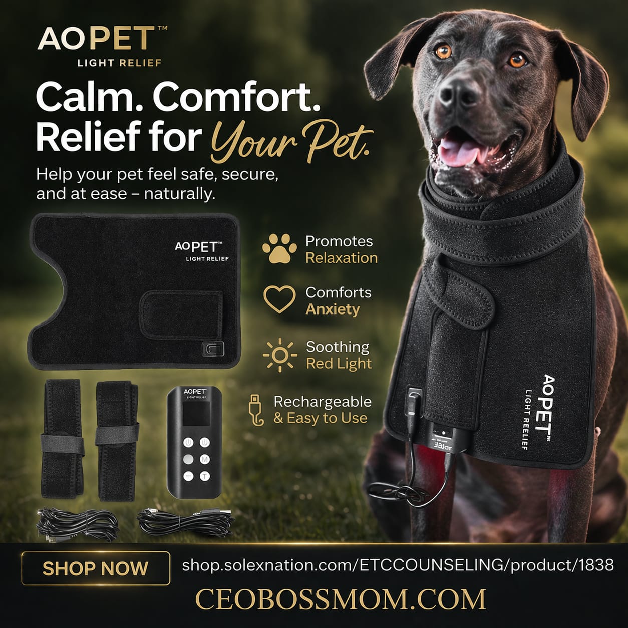 AO PET LIGHT RELIEF
